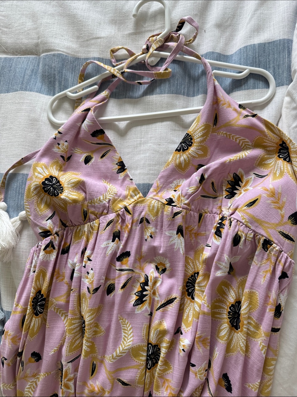 Halter neck dress